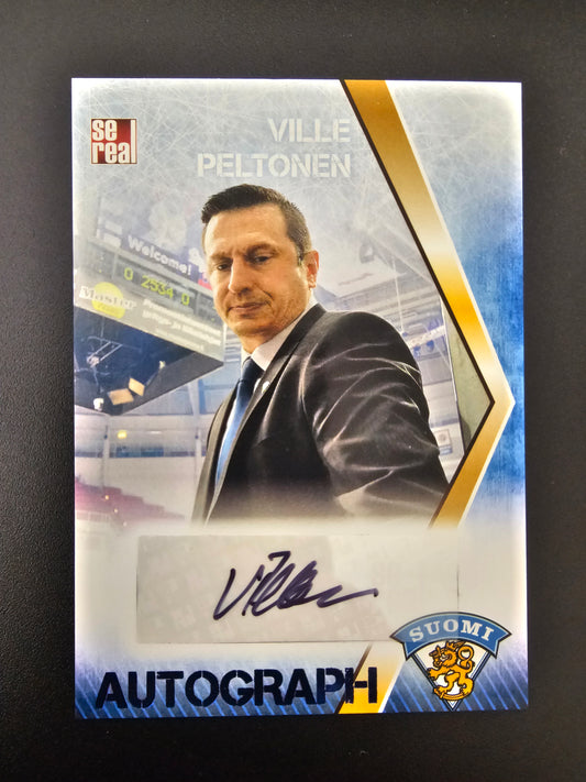 2016 Sereal Team Finland Autograph Ville Peltonen #FIN-AUT-023 /25
