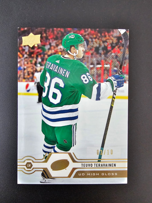 2019-20 Upper Deck - High Gloss - Teuvo Teravainen #54 /10