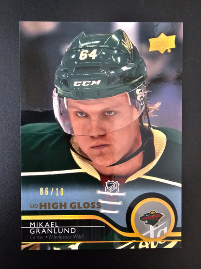 2014-15 Upper Deck -  High Gloss - Mikael Granlund #344 /10