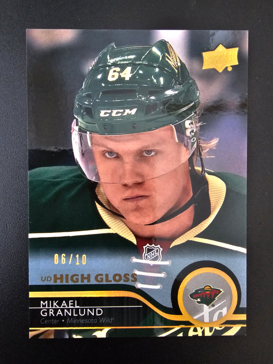 2014-15 Upper Deck -  High Gloss - Mikael Granlund #344 /10