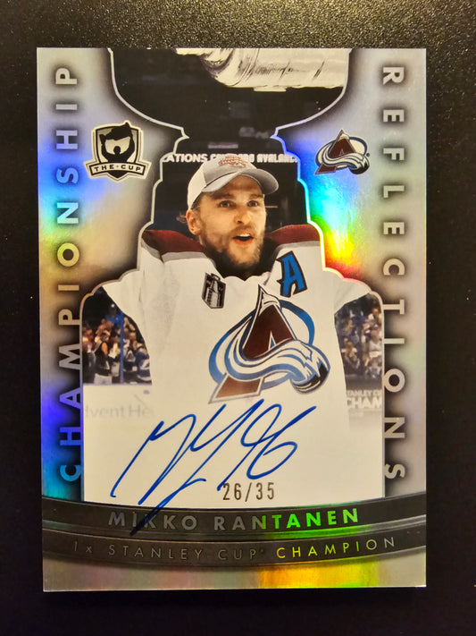 2022-23 Upper Deck The Cup - Championship Reflections - Mikko Rantanen #CR-MR /35