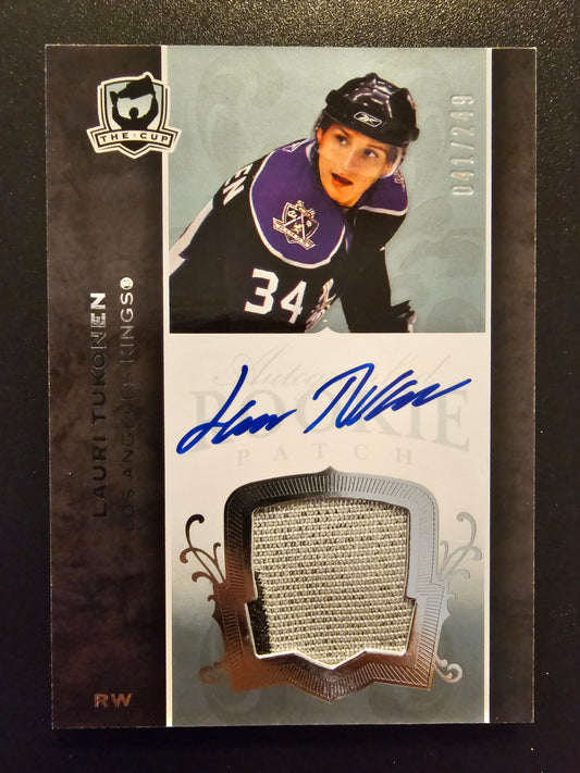 2007-08 Upper Deck The Cup RPA - Lauri Tukonen #144 /249 RC