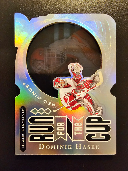 2021-22 Upper Deck Black Diamond - Run for the Cup - Dominik Hasek #RUN-DH /99