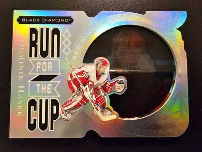 2021-22 Upper Deck Black Diamond - Run for the Cup - Dominik Hasek #RUN-DH /99
