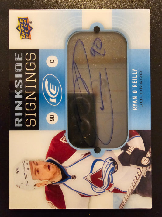 2014-15 Upper Deck Ice - Rinkside Signings - Ryan O'Reilly #RS-RO