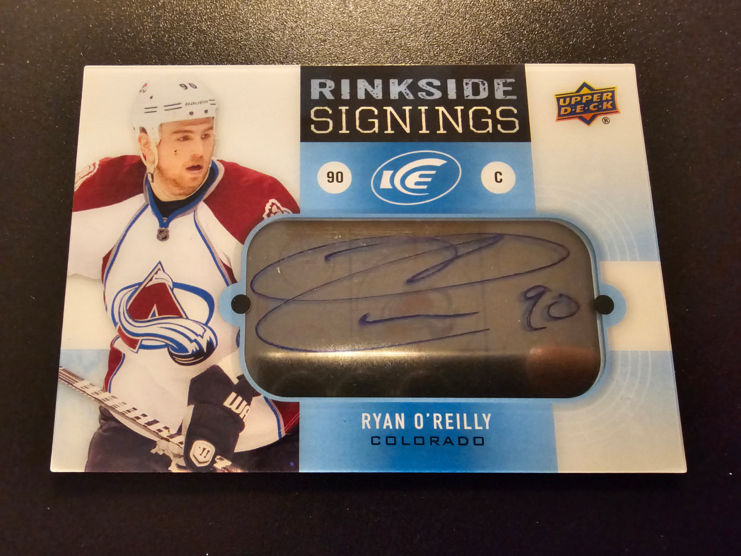2014-15 Upper Deck Ice - Rinkside Signings - Ryan O'Reilly #RS-RO
