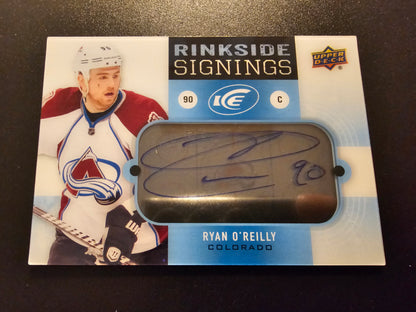 2014-15 Upper Deck Ice - Rinkside Signings - Ryan O'Reilly #RS-RO