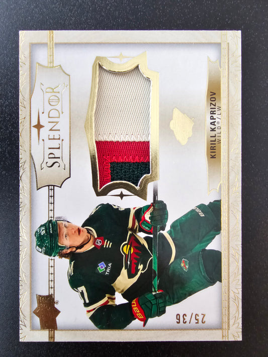 2022-23 Upper Deck The Cup - Splendor Patch - Kirill Kaprizov #SP-KK /36