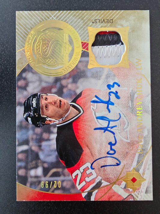 2016-17 Ultimate Collection - Signature Material Laureates - Dave Andreychuk #SML-DA /99