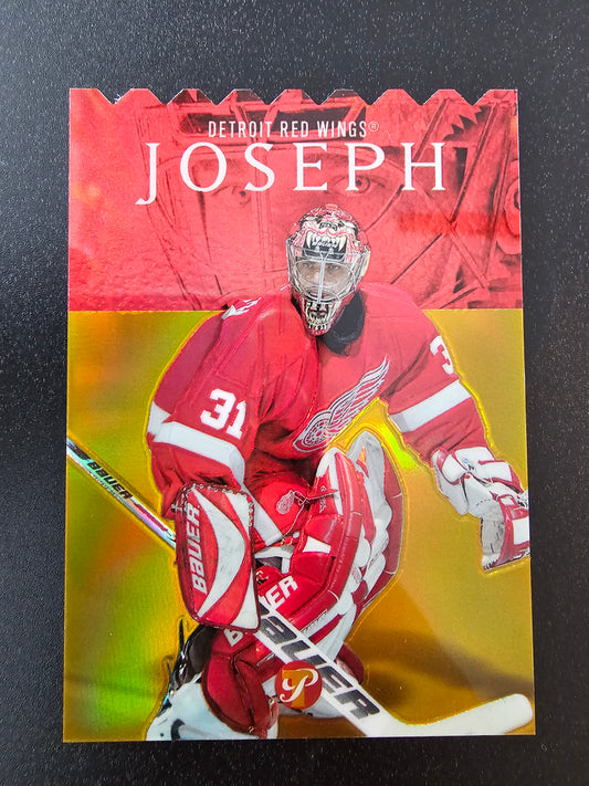 2003-04 Topps Pristine - Gold Refractor Die-Cut - Curtis Joseph #79 /33