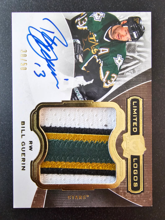 2014-15 Upper Deck The Cup - Limited Logos - Bill Guerin #LL-BG /50
