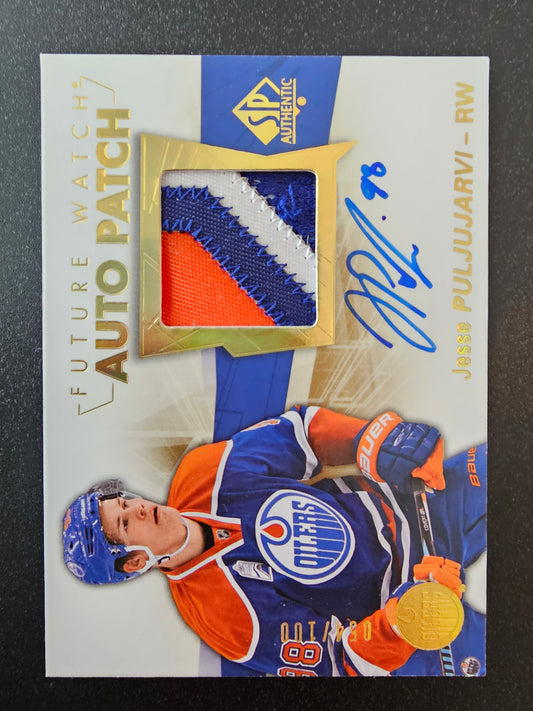 2016-17 Upper Deck SP Authentic - Future Watch Autographs - Jesse Puljujarvi #149 /100 RC