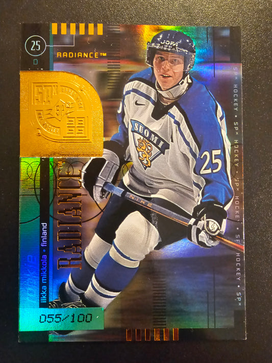 1998-99 Upper Deck SPx Top Prospects - Radiance - Ilkka Mikkola #71 /100