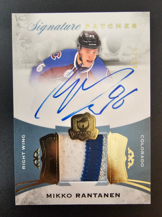 2015-16 Upper Deck The Cup - Signature Patches - Mikko Rantanen #SP-MR /99 RY