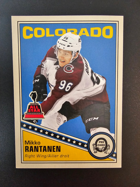 2019-20 O-Pee-Chee - Retro Blank Back - Mikko Rantanen #411
