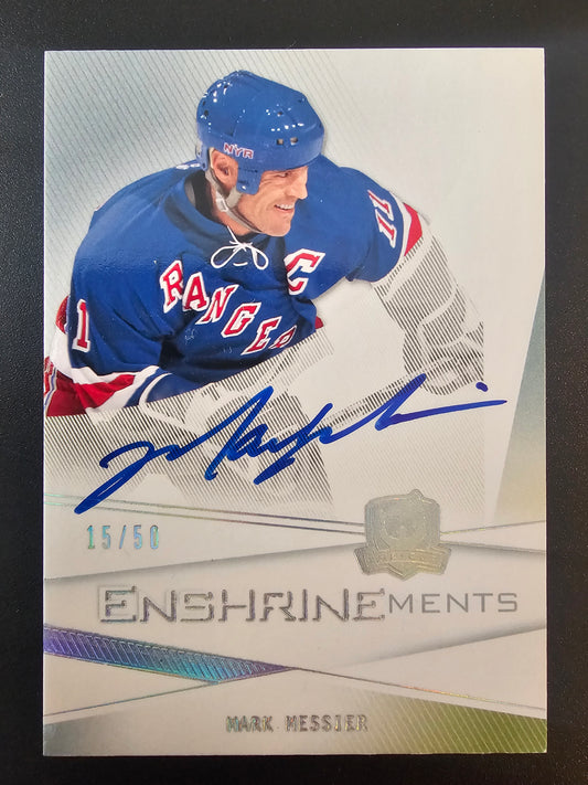 2009-10 Upper Deck The Cup - Cup Enshrinements - Mark Messier #CE-ME /50