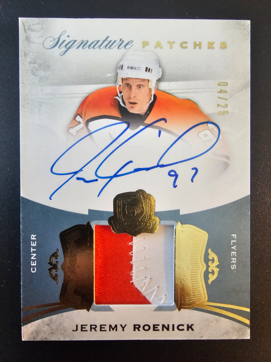 2015-16 Upper Deck The Cup - Signature Patches - Jeremy Roenick #SP-JR /25
