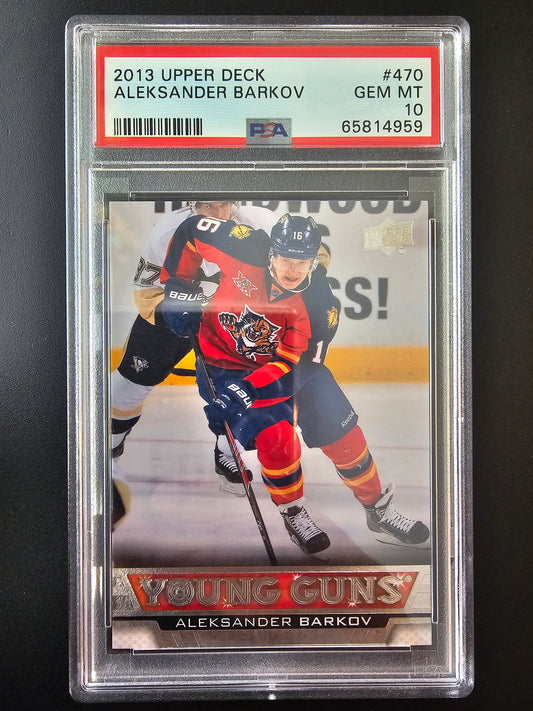 2013-14 Upper Deck Young Guns - Aleksander Barkov #470 PSA 10 RC