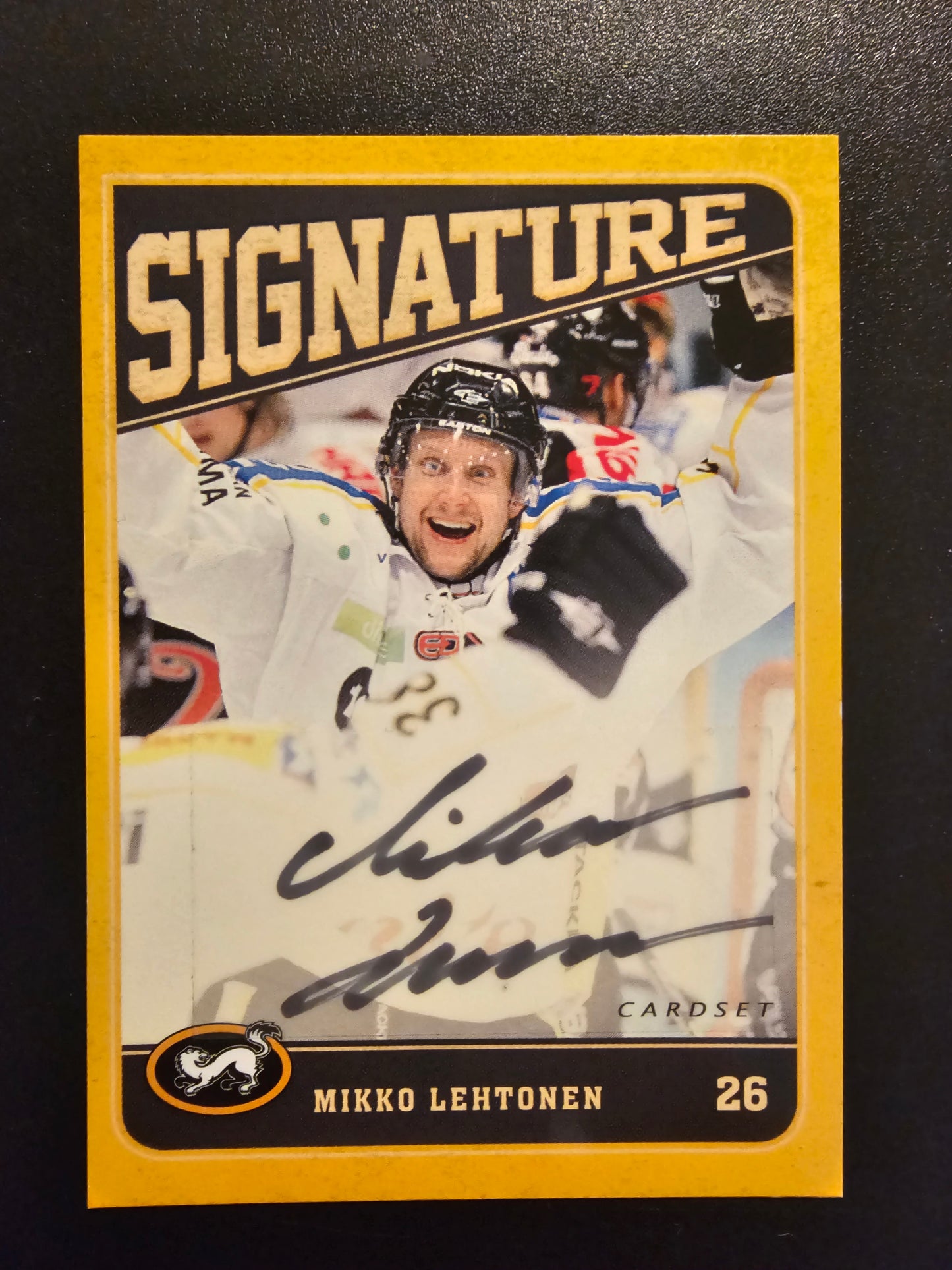 2013-14 Cardset Signature - Mikko Lehtonen /128
