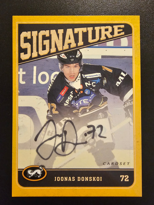2013-14 Cardset Signature - Joonas Donskoi /128