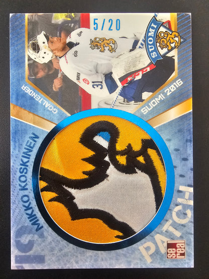 2016 Sereal Team Finland Patch - Mikko Koskinen #FIN-PAT-002 /20