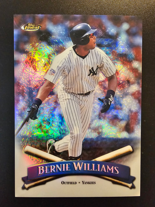 1998 Topps Finest - Jumbo - Refractor - Bernie Williams #2R