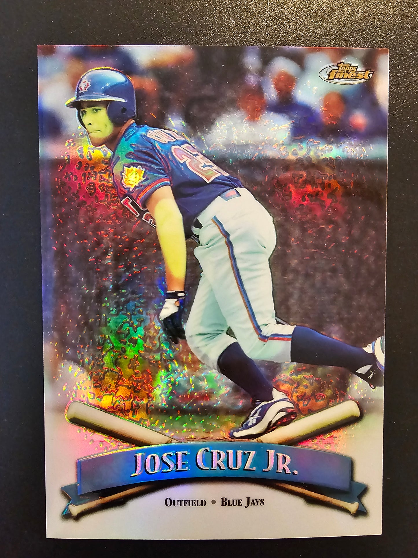 1998 Topps Finest - Jumbo - Refractor - Jose Cruz Jr. #6R