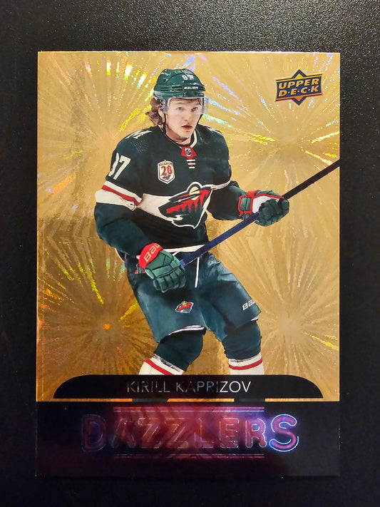2020-21 Upper Deck Extended Series - Dazzlers - Orange - Kirill Kaprizov #DZ-122 RY