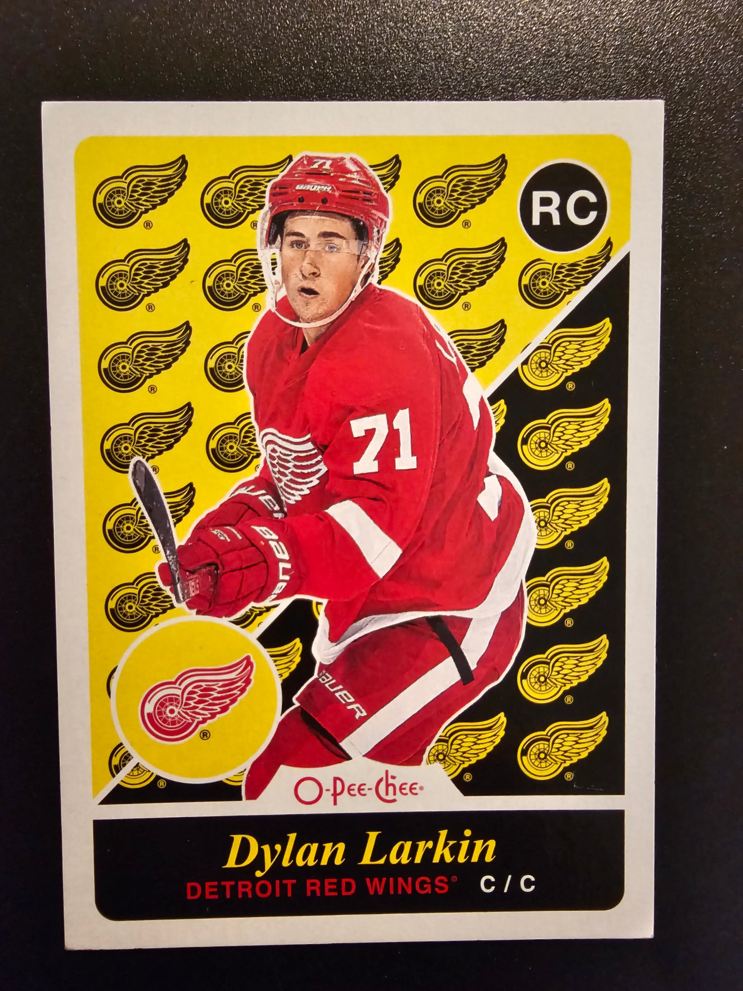 2015-16 Upper Deck - O-Pee-Chee Update - Retro Blank Back - Dylan Larkin #U20 RY
