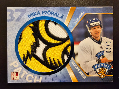2016 Sereal Team Finland Patch - Mika Pyörälä #FIN-PAT-017 /20