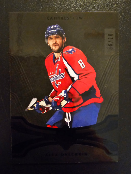 2016-17 Upper Deck Ultimate Collection - Onyx Black - Alex Ovechkin #6 /10