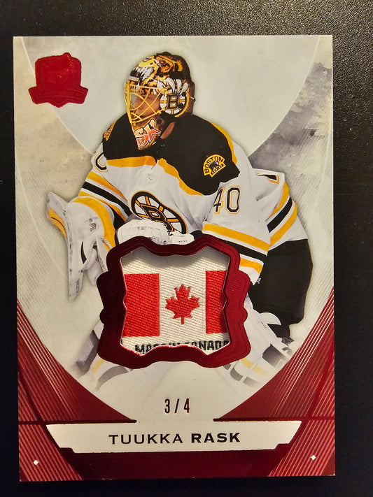 2015-16 Upper Deck The Cup - Red Foil - Tuukka Rask #7 /4