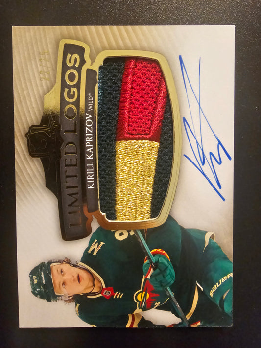 2021-22 Upper Deck The Cup - Limited Logos - Kirill Kaprizov #LL-KK /25