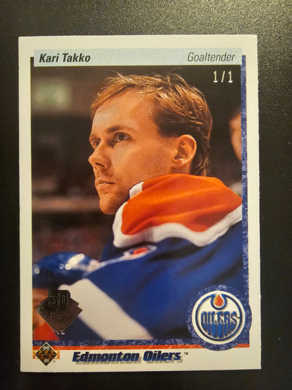 2019-20 Upper Deck 30th Anniversary Buyback 1990-91 - Kari Takko #543 1of1