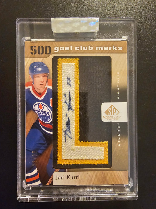 2011-12 Upper Deck SP Game Used Edition - 500 Goal Club Marks - Jari Kurri #500GC-JK /25
