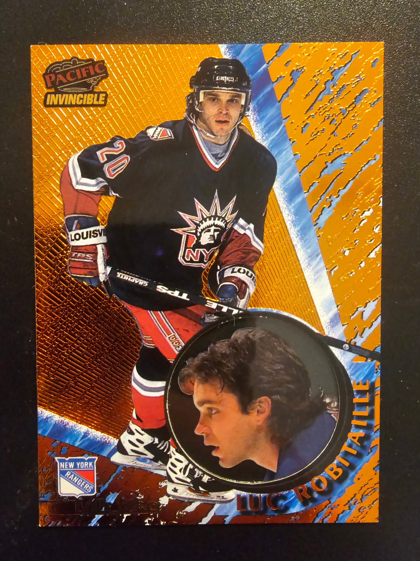 1997-98 Pacific Invincible - Copper - Luc Robitaille #91