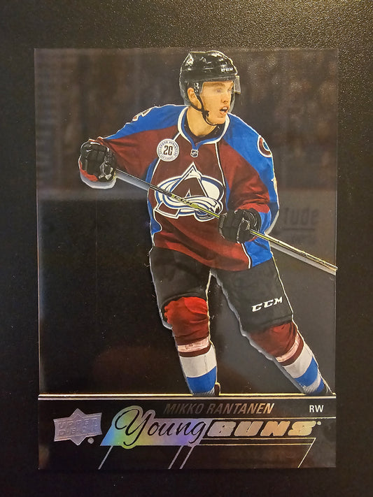 2015-16 Upper Deck - Young Guns Acetate - Mikko Rantanen #206 RC