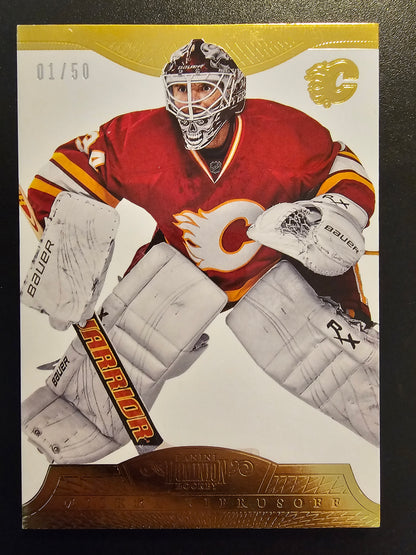 2013-14 Panini Dominion - Gold - Miikka Kiprusoff #14 /50