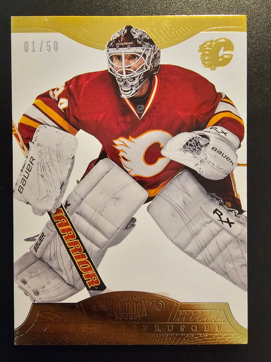 2013-14 Panini Dominion - Gold - Miikka Kiprusoff #14 /50