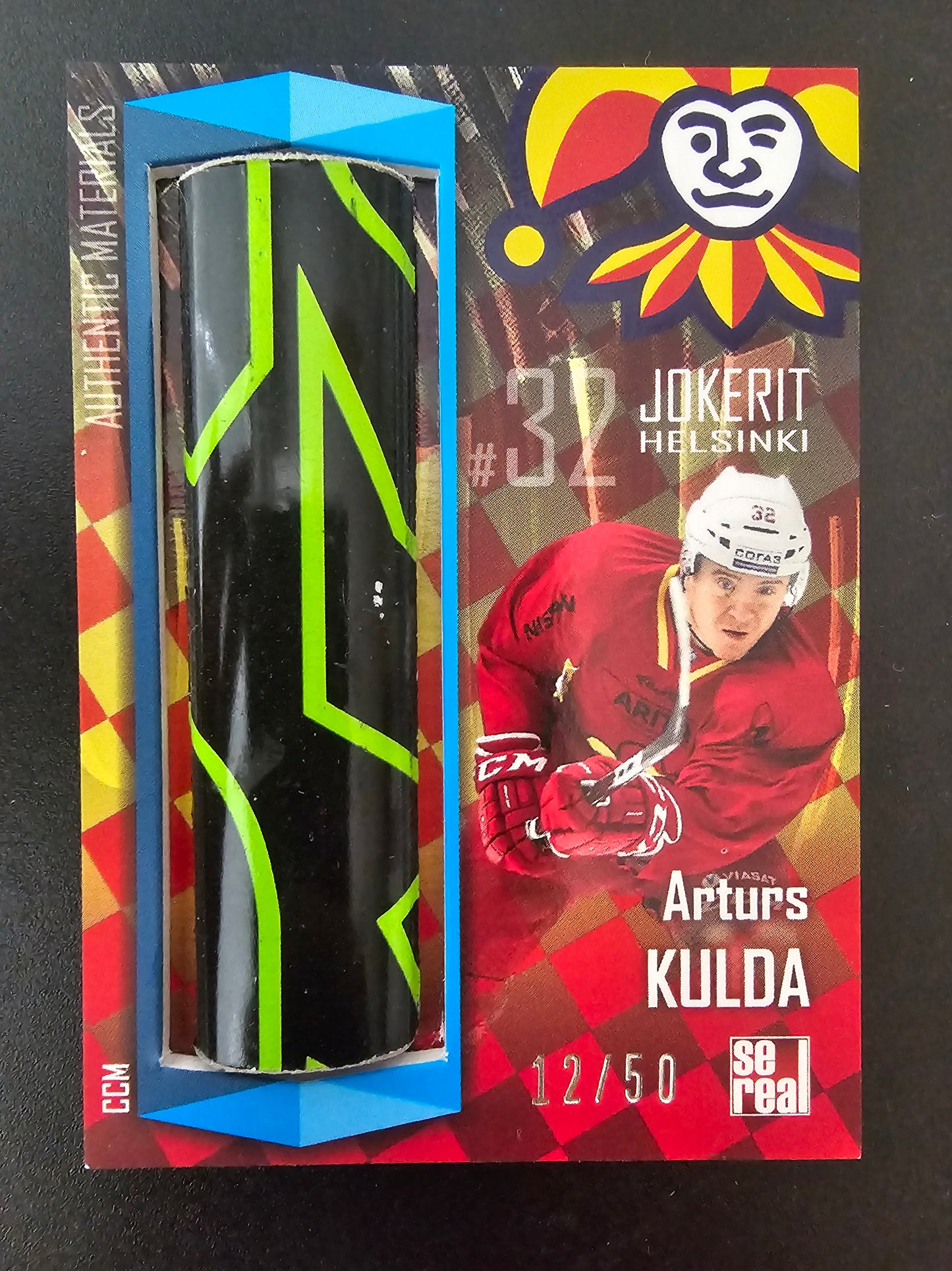 2016-17 Cereal Jokerit Stick - Arturs Gold #JOK-STI-004 /50