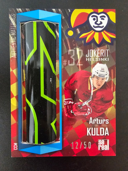 2016-17 Cereal Jokerit Stick - Arturs Gold #JOK-STI-004 /50