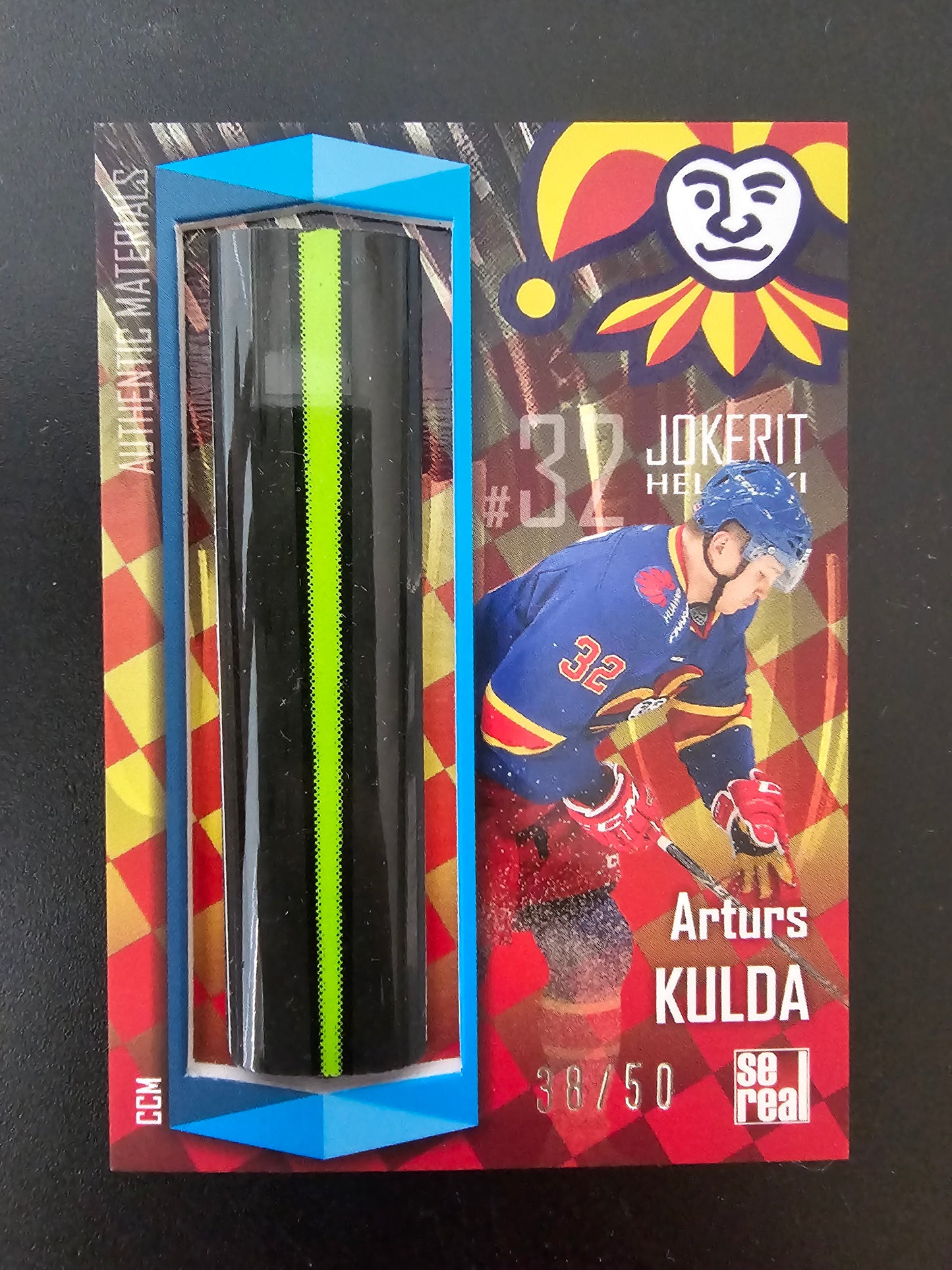 2016-17 Cereal Jokerit Stick - Arturs Gold #JOK-STI-005 /50