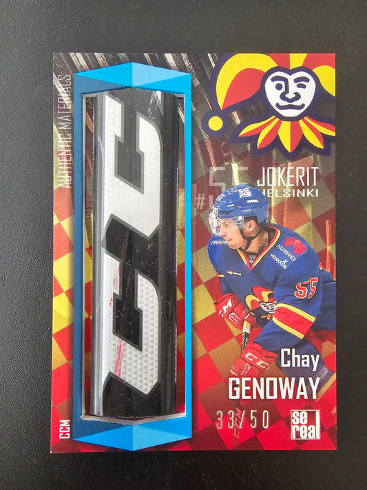 2016-17 Cereal Jokerit Stick - Chay Genoway #JOK-STI-007 /50