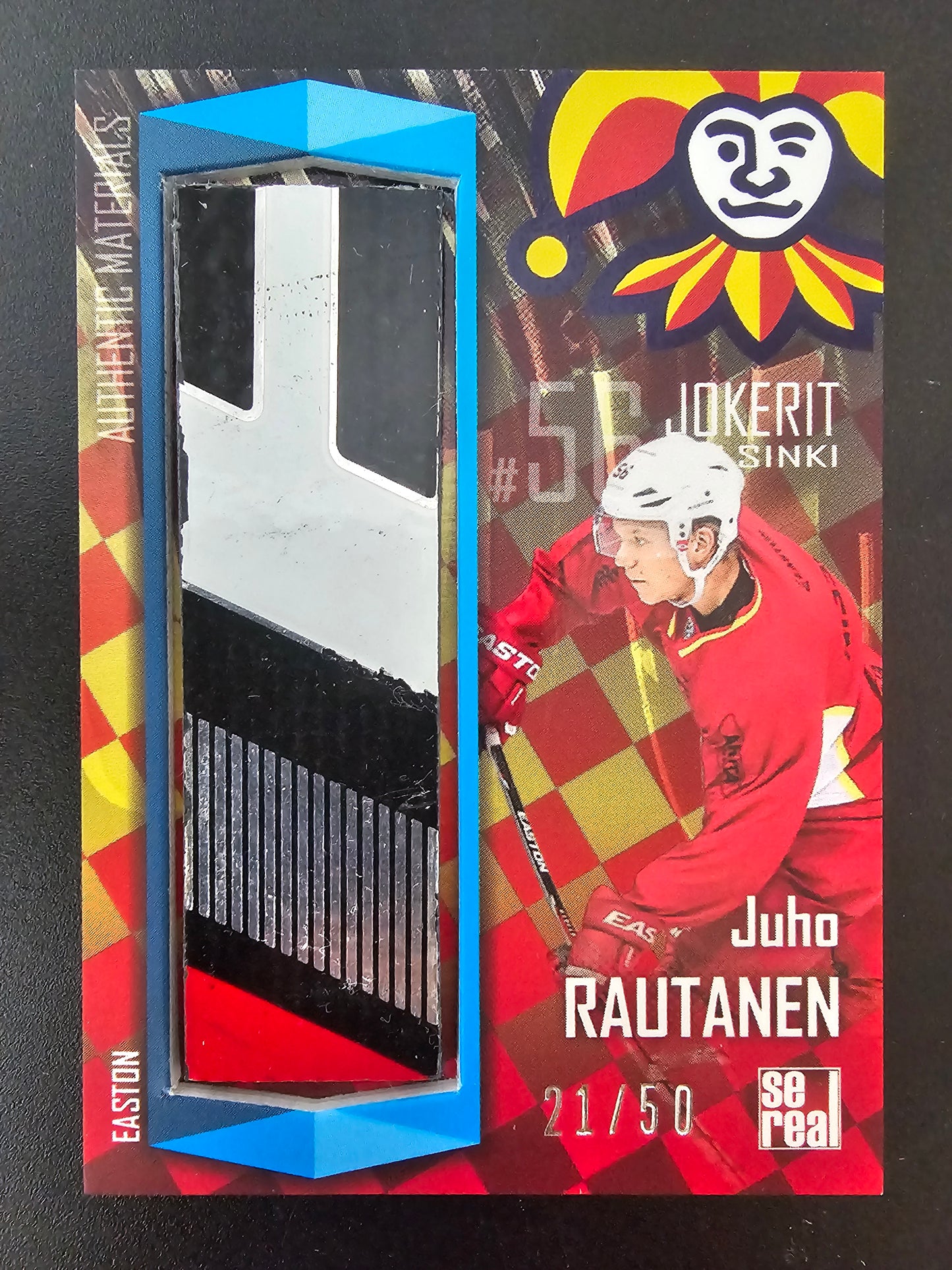 2016-17 Cereal Jokerit Stick - Juho Rautanen #JOK-STI-008 /50