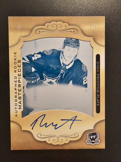 2018-19 Upper Deck The Cup - Rookie Masterpieces - The Cup Rookie Auto - Roope Hintz #CUP-131 1of1 RC