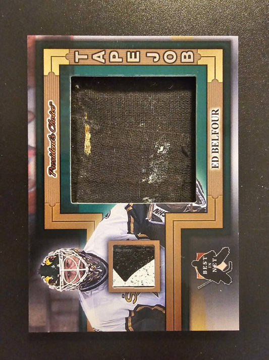 2017-18 President's Choice Best in Net - Tape Job - Ed Belfour #TJ-9 /3