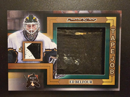 2017-18 President's Choice Best in Net - Tape Job - Ed Belfour #TJ-9 /3