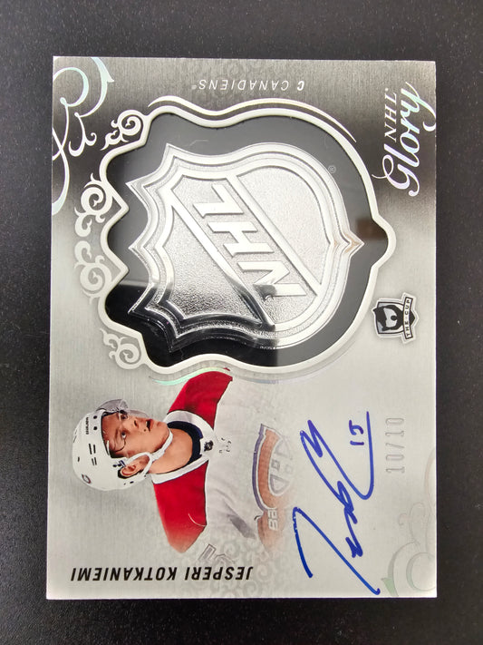 2018-19 Upper Deck The Cup - NHL Glory - Jesperi Kotkaniemi #G-JK /10 RY