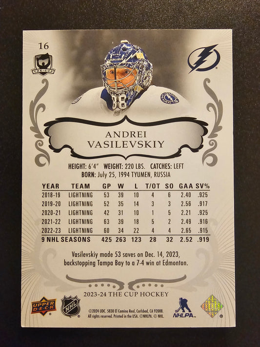 2023-24 Upper Deck The Cup - Andrei Vasilevskiy #16 /249