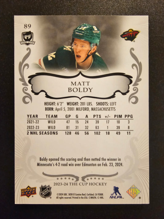 2023-24 Upper Deck The Cup - Matt Boldy #89 /249